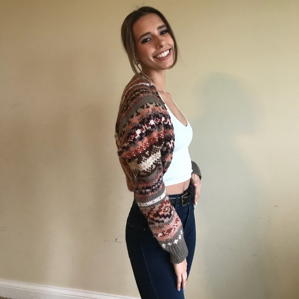 Free people cardigan NEW WITH TAGS 🍒🍒🍒🍒🍒🍒🍒 - Picture 4 of 5